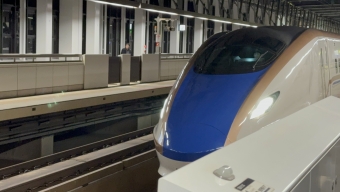 新高岡駅から東京駅:鉄道乗車記録の写真