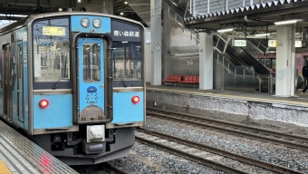 浅虫温泉駅から八戸駅の乗車記録(乗りつぶし)写真