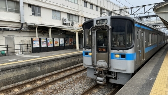 伊予西条駅から今治駅の乗車記録(乗りつぶし)写真
