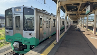 新井駅から上越妙高駅の乗車記録(乗りつぶし)写真