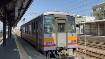 糸魚川駅から根知駅の乗車記録(乗りつぶし)写真