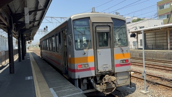 糸魚川駅から頸城大野駅の乗車記録(乗りつぶし)写真