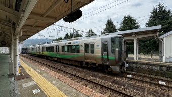 泊駅から魚津駅の乗車記録(乗りつぶし)写真