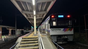 新島々駅から松本駅の乗車記録(乗りつぶし)写真