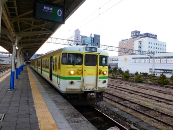 柏崎駅から吉田駅の乗車記録(乗りつぶし)写真