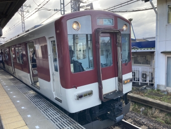 青山町駅から大和八木駅の乗車記録(乗りつぶし)写真