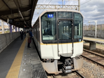 平端駅から天理駅:鉄道乗車記録の写真