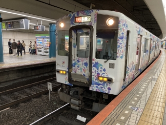 生駒駅から大阪難波駅:鉄道乗車記録の写真