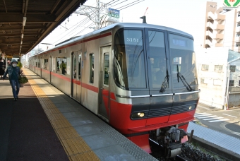名鉄名古屋駅から山王駅の乗車記録(乗りつぶし)写真