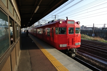 山王駅から名鉄名古屋駅の乗車記録(乗りつぶし)写真