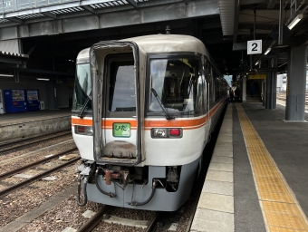 名古屋駅から高山駅の乗車記録(乗りつぶし)写真