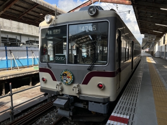 立山駅から電鉄富山駅の乗車記録(乗りつぶし)写真