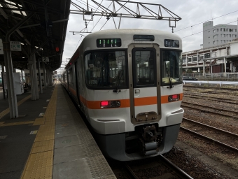 四日市駅から名古屋駅:鉄道乗車記録の写真