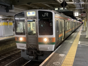 吉原駅から富士駅の乗車記録(乗りつぶし)写真