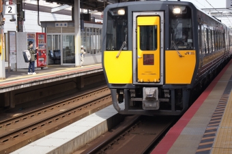 出雲市駅から新山口駅の乗車記録(乗りつぶし)写真