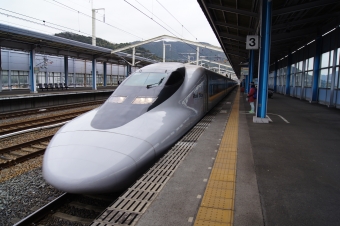 新岩国駅から新下関駅の乗車記録(乗りつぶし)写真
