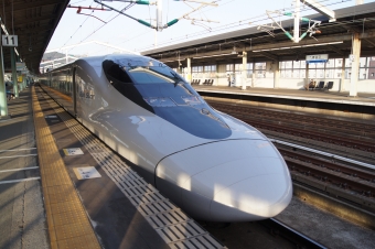 新下関駅から新山口駅の乗車記録(乗りつぶし)写真