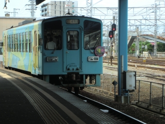 倉敷市駅から水島駅の乗車記録(乗りつぶし)写真