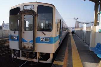 倉敷市駅から西富井駅の乗車記録(乗りつぶし)写真