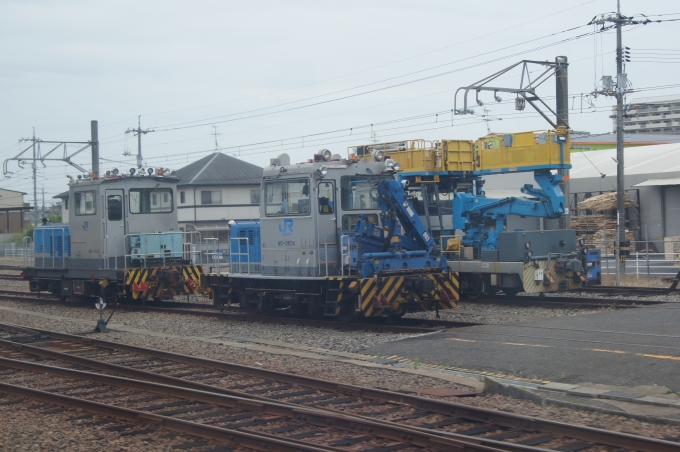 鉄道乗車記録の写真:列車・車両の様子(未乗車)(16)        「岡山支所内で撮影。」