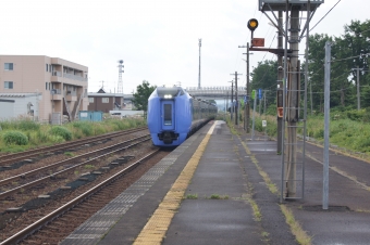 八雲駅から洞爺駅の乗車記録(乗りつぶし)写真