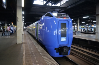 洞爺駅から札幌駅の乗車記録(乗りつぶし)写真