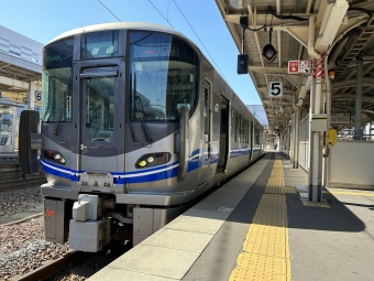 敦賀駅から福井駅の乗車記録(乗りつぶし)写真