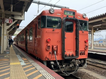 倉吉駅から米子駅:鉄道乗車記録の写真