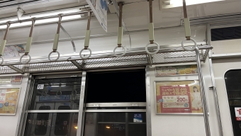 阿波座駅からコスモスクエア駅の乗車記録(乗りつぶし)写真