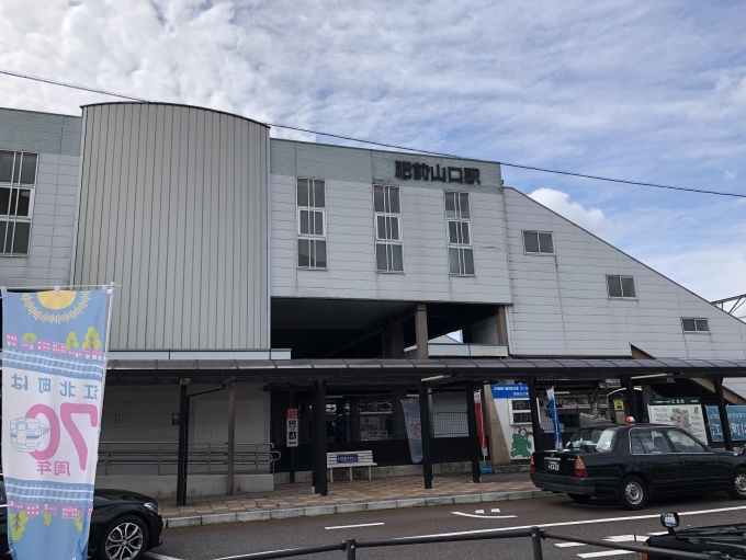 鉄道乗車記録の写真:駅舎・駅施設、様子(7)        「昼ご飯を買いに近くのコンビニまで行くために駅を出たときに撮影しました。」