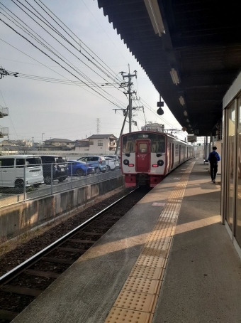熊本駅から光の森駅の乗車記録(乗りつぶし)写真