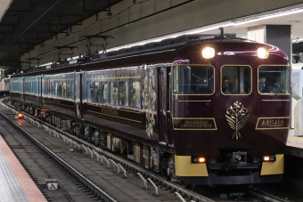 大阪難波駅から京都駅の乗車記録(乗りつぶし)写真