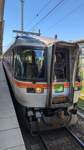 米原駅から美濃太田駅の乗車記録(乗りつぶし)写真