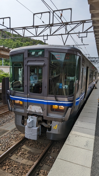 近江塩津駅から福井駅の乗車記録(乗りつぶし)写真