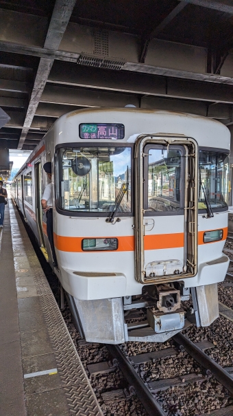 岐阜駅から高山駅の乗車記録(乗りつぶし)写真