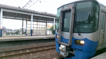 能生駅から白馬駅:鉄道乗車記録の写真