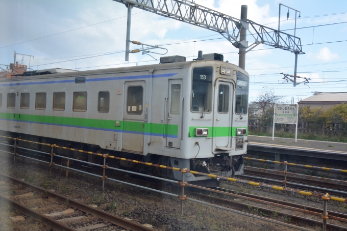 鉄道乗車記録の写真:列車・車両の様子(未乗車)(7)        「キハ143-153」