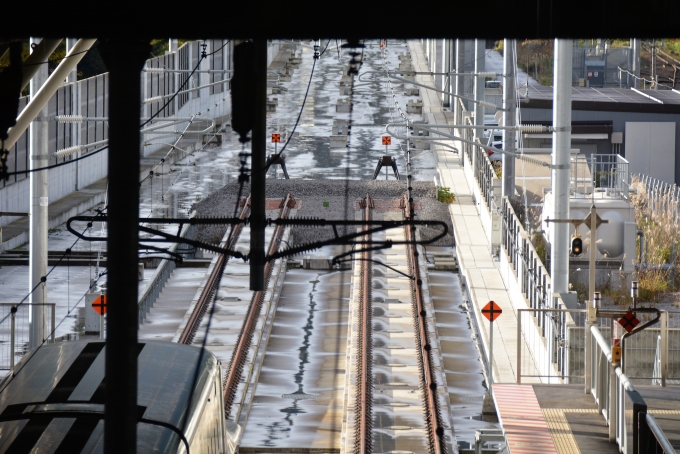 鉄道乗車記録の写真:駅舎・駅施設、様子(13)        「今はここまで札幌まで延伸する時まで生きていられるのかどうか？」
