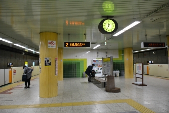 新さっぽろ駅から大通駅の乗車記録(乗りつぶし)写真