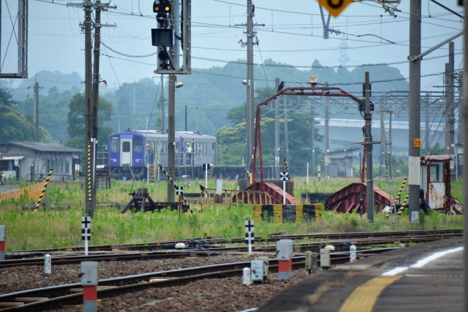 鉄道乗車記録の写真:駅舎・駅施設、様子(7)        「亀山機関区のターンテーブル」