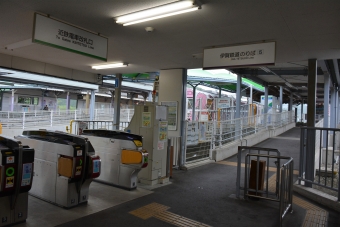 伊賀神戸駅から伊賀上野の乗車記録(乗りつぶし)写真