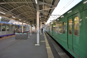 柘植駅から京都駅の乗車記録(乗りつぶし)写真
