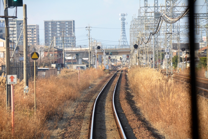 鉄道乗車記録の写真:車窓・風景(14)        「もうすぐ松阪到着」