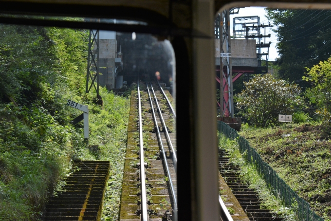 鉄道乗車記録の写真:車窓・風景(2)        「551.6‰の傾斜」
