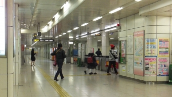 京橋駅から大正駅の乗車記録(乗りつぶし)写真