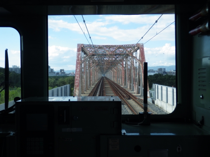 鉄道乗車記録の写真:車窓・風景(17)        「淀川橋梁」