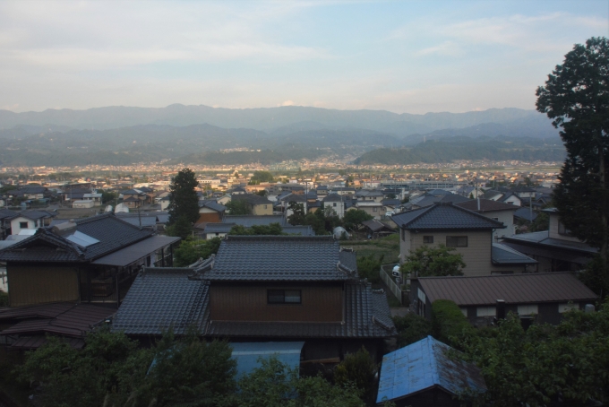 鉄道乗車記録の写真:車窓・風景(6)        「飯田線は天竜川の河岸段丘の丘上やその下側の縁を走っているのでとにかくカーブが多いです。」
