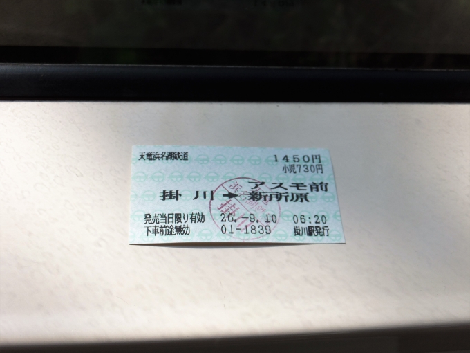 鉄道乗車記録の写真:きっぷ(17)        