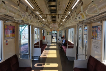 北熊本駅から上熊本駅の乗車記録(乗りつぶし)写真