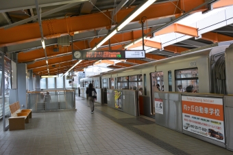 多摩センター駅から上北台駅の乗車記録(乗りつぶし)写真